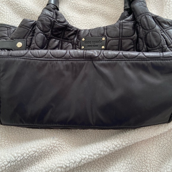Kate Spade black quilted nylon purse - Picture 5 of 5